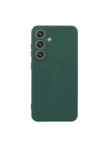 Силиконов кейс iPaky матиран, За Samsung Galaxy A27, Тъмнозелен