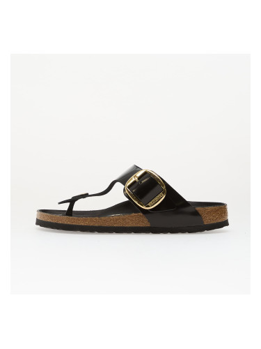 Birkenstock Gizeh Big Buckle Natural Leather Patent Women Nappa Glamour 36