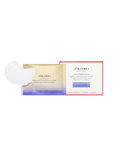 Shiseido Vital Perfection Uplifting and Firming Express Eye Mask Експресна маска за очи с лифтинг ефект