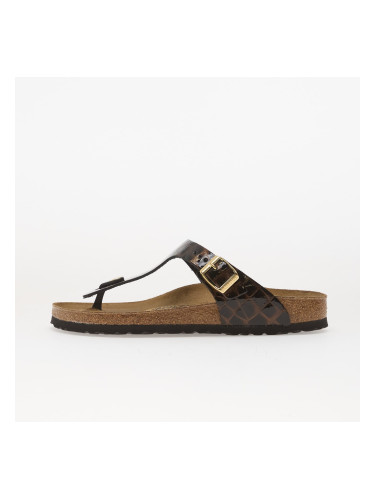 Сникърси Birkenstock Gizeh LEN Emboss Leather Black EUR 36