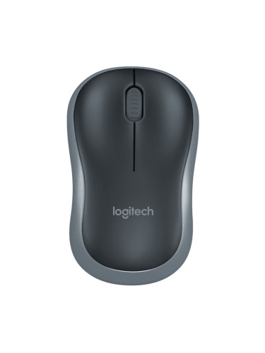 Безжична мишка Logitech M185 тъмносива