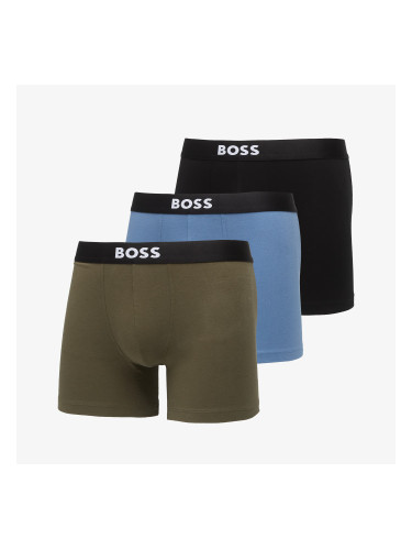 Боксерки Hugo Boss Boxer Briefs 3-Pack Boss One Black S