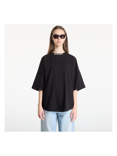 Тениска Palm Angels Classic Logo Over Tee UNISEX Black/ Off White M