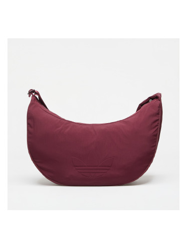 Чанта adidas Everyday Icons Crossbody Bag Half Moon Maroon Universal