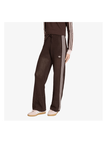 Потници adidas Knitted Crochet Firebird Tracksuit Bottoms Aurora Coffee S
