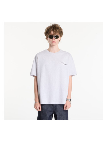Тениска A.P.C. T-Shirt Renoncement Gray L