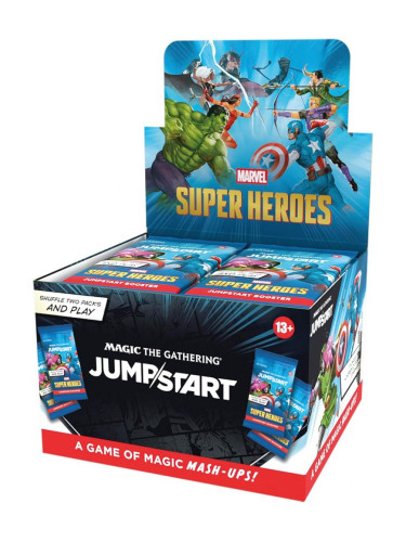  Magic The Gathering: Marvel Super Heroes Jumpstart Booster Display (24 Boosters)