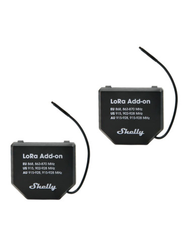 Комплект радио интерфейси, Shelly LoRa Add-on 2x, 071677