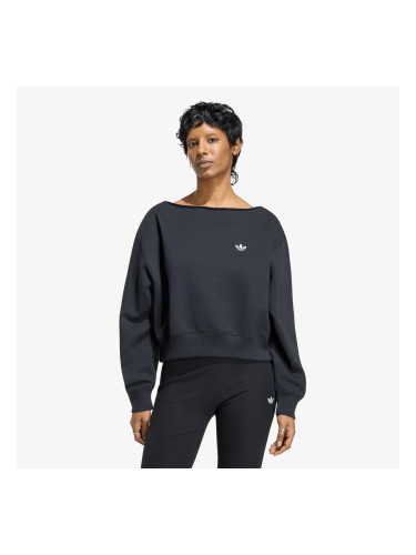 Суитшърт adidas Ess Crw Lo Black L