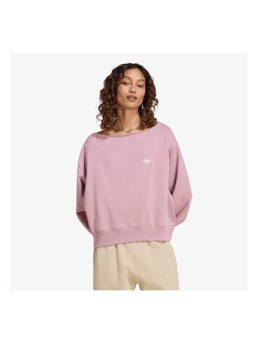 Суитшърт adidas Ess Crw Lo Magic Mauve XL