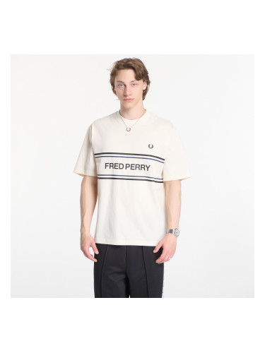 Тениска Fred Perry Fred Perry Graphic T-Shirt Beige XL