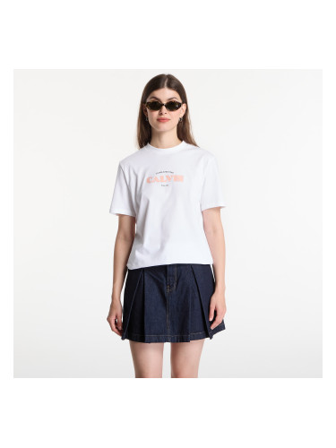Тениска Calvin Klein Jeans Ss Classic Resort Calvin Logo Tee Bright White S