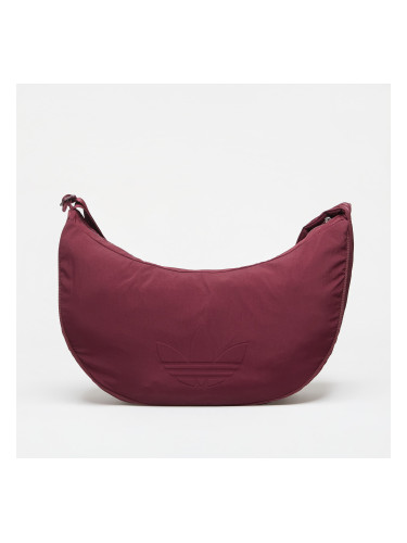 Чанта adidas Everyday Icons Crossbody Bag Half Moon Maroon Universal