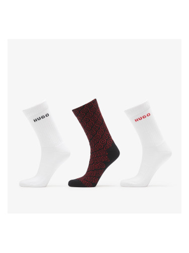 Hugo Boss 3-Pack Qs Logo Aop Cc Multicolor 39-42