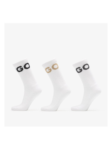 Hugo Boss 3-Pack Qs Iconic Cc White 39-42