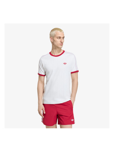 Тениска adidas 3s Tee Str Cloud White S