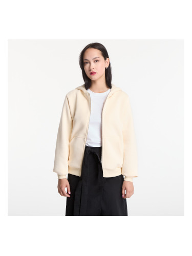 Суитшърт Urban Classics Fluffy Zip Hoody White Sand XS