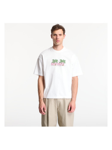 Тениска AllSaints Troppo Ss Crew Graphic T-Shirt Chalk White M
