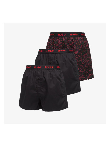 Боксерки Hugo Boss Woven Boxer Triplet Multicolor S
