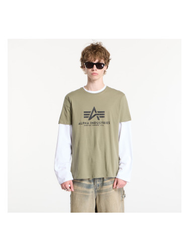 Тениска Alpha Industries Basic Tee Green M