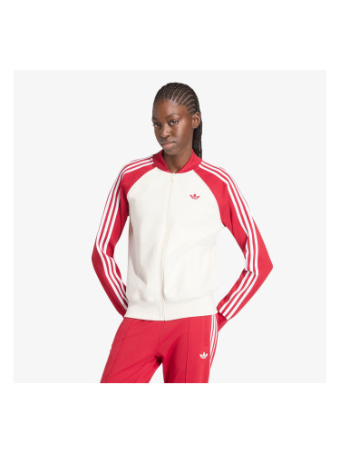Суитшърт adidas Sst Tt Cloud White/ Team Victory Red/ White XL