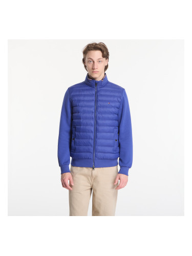 Суитшърт Tommy Hilfiger Mix Media Ess Rwb Stand Collar Sweatshirt Pigment Blue M