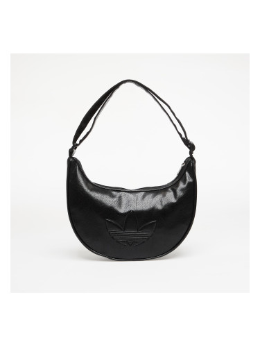 Чанта adidas Adicolor Half Crescent Bag Metallic Pu Black Universal