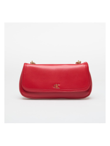 Calvin Klein Ck Convertible Chain Small Bag Bordeaux Wine Universal