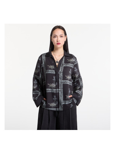 Риза AllSaints Lettie Shirt Waimea Black 6