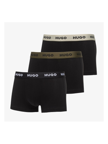 Боксерки Hugo Boss Trunk Triplet Pack Black M