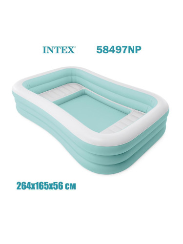 Басейн надуваем 264x165x56 см, INTEX 58497NP Swim Center Family Lounge