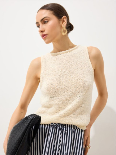 Mohito - LADIES` SWEATER - бежово