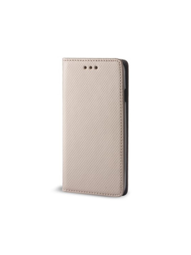 Калъф тефтер флип bSmart Magnet Book страничен, За Honor 600 Lite, Златист