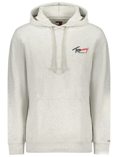 Мъжки суитшърт с цип в сив цвят TOMMY HILFIGER