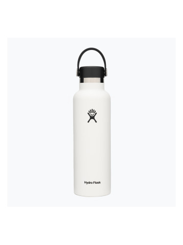 Туристическа бутилка Hydro Flask Standard Flex 620 ml бяла