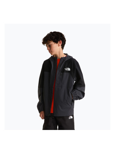 Детско яке за дъжд The North Face Teen Hike Packable Shell tnf black/asphalt grey