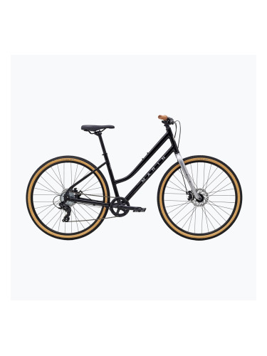 Дамски кросов велосипед Marin Kentfield 1 ST 700C черен/ сребърен гланц