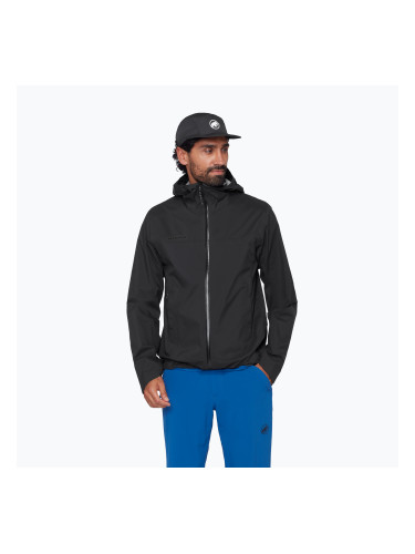 Мъжко ветроустойчиво яке Mammut Ducan HS Hooded black
