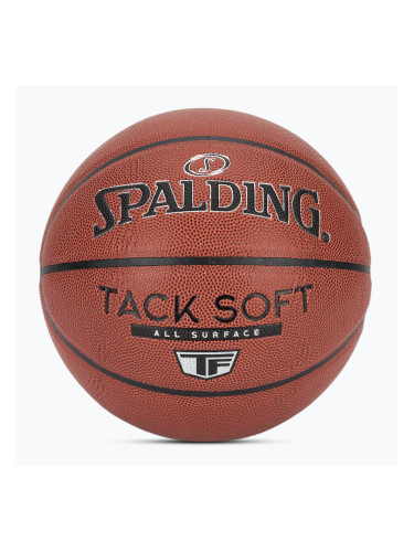 Баскетболна топка Spalding TF Tack Soft orange, размер 6