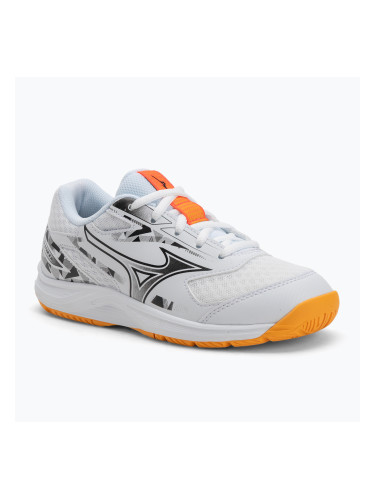 Детски обувки Mizuno Stealth Star 3 white/fiery coral 2/citrus