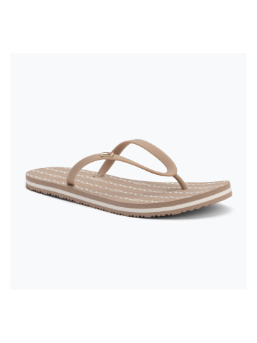 Дамски джапанки Tommy Hilfiger Strap Beach Sandal claystone
