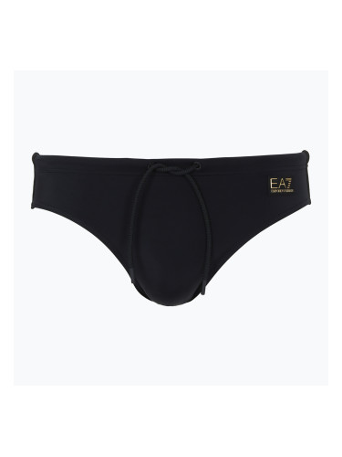 Мъжки EA7 Emporio Armani Gold Label Плувни слипове black