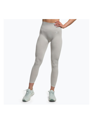 Дамски клинове за тренировка Gymshark Vital Seamless light grey marl