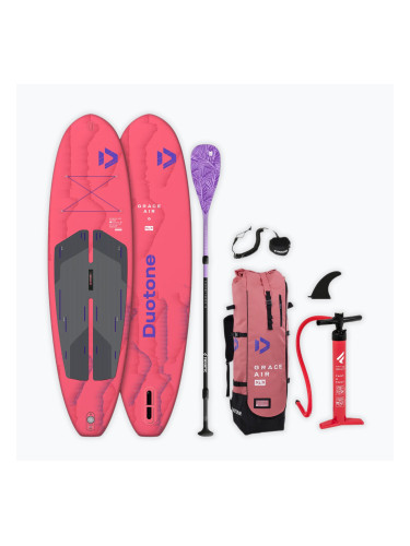 Комплект надуваем SUP борд DUOTONE iSUP Grace Air SLS 10'4 2026 rose red