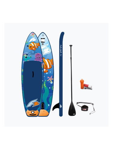 Детска SUP дъска F2 Scuba Youth 9'2“ blue
