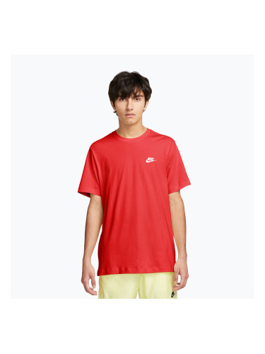 Мъжка тениска Nike Sportswear Club university red/white