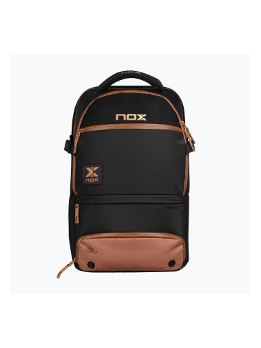 Раница за падъл NOX Luxury Open Series Backpack 30 l black/brown