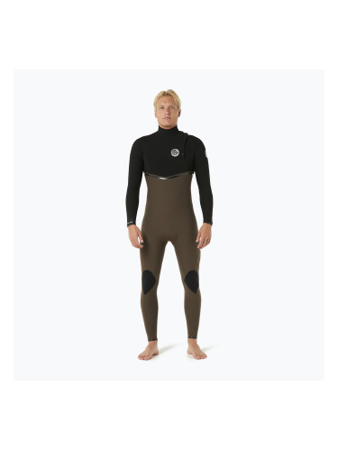 Мъжки хидрокостюм Rip Curl E Bomb 4/3 mm Zip Free deep rock