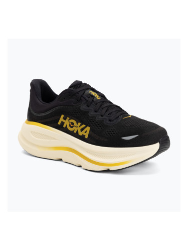Мъжки обувки за бягане  Hoka Bondi 9 carbon black/yellow gold