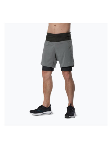 Мъжки шорти за бягане Mizuno Trail Multipocket 2in1 lava smoke